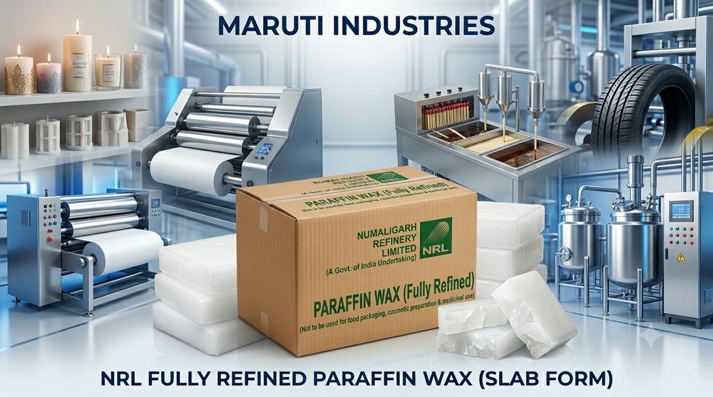 NRL fully refined paraffin wax slab